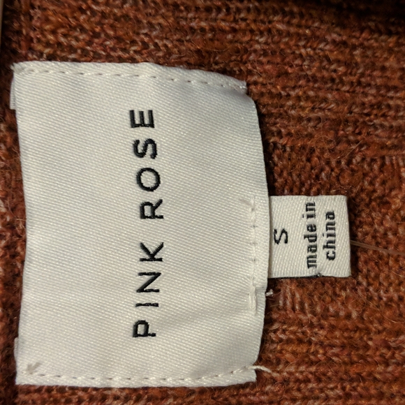 NWOT PINK ROSE - Picture 5 of 8